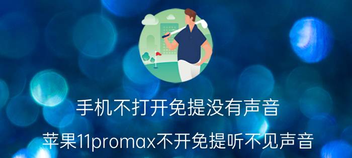 手机不打开免提没有声音 苹果11promax不开免提听不见声音？